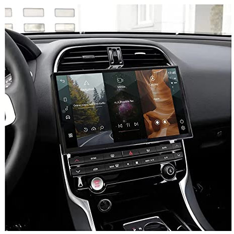 Android 15 Car Stereo Radio for J-aguar F-Pace XE XEL 2015-2019 GPS Navigation 13in Touchscreen MP5 Multimedia Player Video Receiver with WiFi 4G DSP Carplay,8core 8+128GB