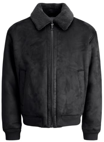 JACK & JONES Jprccluke Bomberjacka Sn, svart, xx_l, svart, XXL
