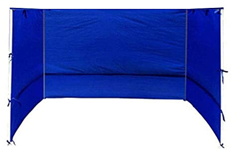 Gazebo portatile impermeabile da giardino, tendone parasole per feste, 3 x 2 m, per tutte le stagioni, verde e blu