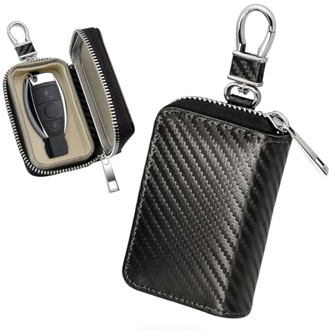Pouch for Car Keys,Car Key Signal Blocker Pouch for Signal Blocking Key Fob Protector Anti-Theft Keyless Bag
