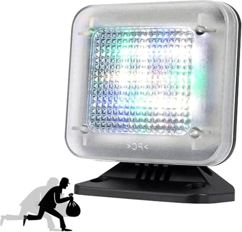 LED-TV-Simulator-Licht mit Timer und Sensor, verstellbarer Winkel für verbesserte Sicherheit zu Hause und Einbruchschutz
