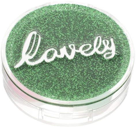 HIAKDOFT Kontaktlinsenbox aus Linsenbehälter für Kontaktlinsen Aufbewahrungsbox Kontaktlinsen Behältnis Dekorative Kleine Linsenbox Glitzer-kontaktlinsenbox für Make-up und Zufällige Farbe