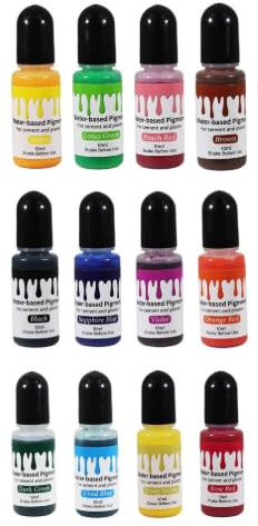 30 pigmentos de color para polvo de fundición, pintura en polvo para bricolaje, pintura creativa, pintura para polvo de fundición, yeso para fundición, cemento, resina epoxi