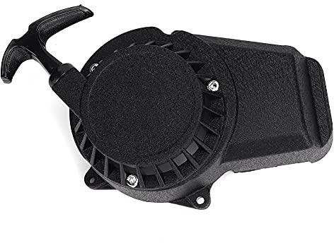 CHICIRIS Arranque de Motocicleta Arranque Eficiente para Minimoto T2 Dirt Bike, Aleación de Aluminio, Negro