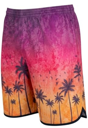 Okeo Pantaloncino Beach Volley Unisex, Pantaloncini Sportivi Uomo Donna, Tessuto Leggero e Traspirante, Asciugatura Rapida, vestibilità Comoda (IT, Testo, XS, Regular, Regular, Sarandi)