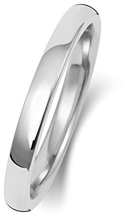 Platin 950 2mm Soft Court Form Herren/Damen - Trauring/Ehering/Hochzeitsring WJS18972PT950