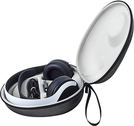 Kopfhörer-Tragetasche für PlayStation 5 PULSE 3D Wireless Headset, PlayStation 5 PULSE 3D Kopfhörer Zubehör Wasserdicht Tragbare Hartschale Aufbewahrungsbox