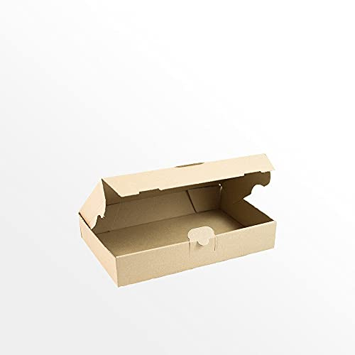 Maxibriefkarton MB3 240 x 160 x 45 mm - 100 Stück - Ideal für Warensendungen - Robustes Versandkarton A5 für Büwa Verpackung - Stapelbar und Umweltfreundlich - Maximaler Schutz für Versand