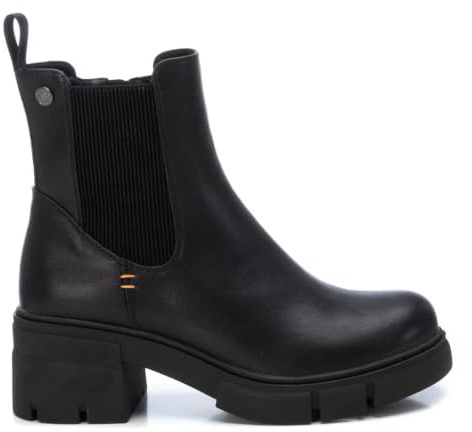 REFRESH 172375, Stivaletto Donna, Nero, 37 EU