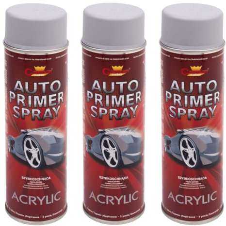 VE-INDUSTRIES Haftgrund Auto Primer grau Autoacryl 3x 500ml