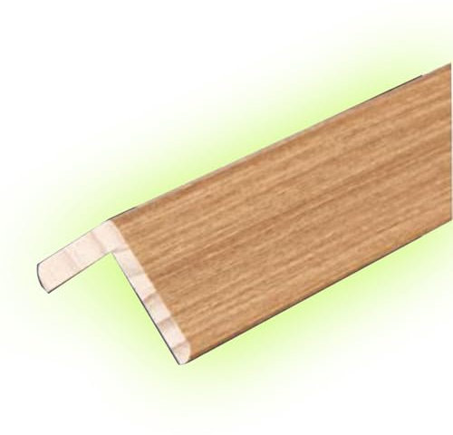 QSPNVFB Bois Moulure Murale en T, Baguette D’Angle De Protection, Bande De Protection De Mural Cornière Bande De Bordure pour Porte, Porte, Armoire(Yellow Wood,L120 CM X W 5 CM)