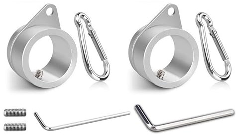 Stable Flagpole Rotating Ring Clip Practical Weatherproof Flag Pole Clip Safe and Stable Hanging Flag