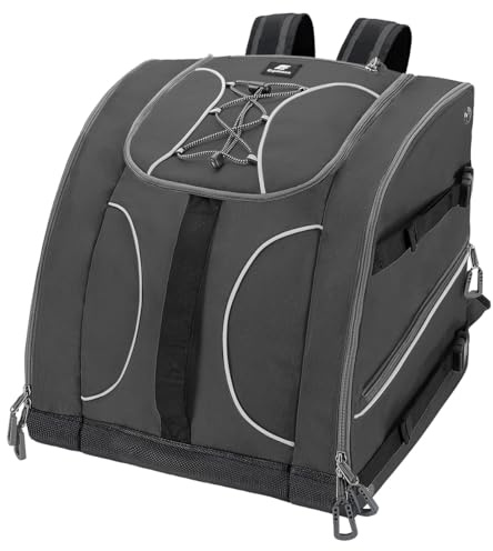Expansea Bolsa para Botas de esquí - Capacidad de 55L - excelente para Viajes con Exterior e Inferior Impermeables, Bolsa para Botas de esquí Unisex para Chaqueta, Casco, Gafas de protección, Guantes