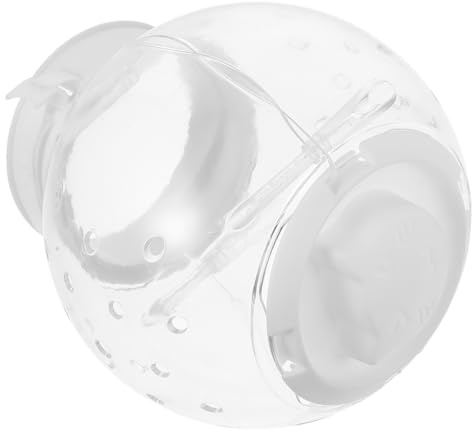 FUTUREORYY Kitten Protective Grooming Helmet Breathable Plastic Bubble Hood 16cm Diameter Anti-biting Recovery Shield for Cats after Surgery