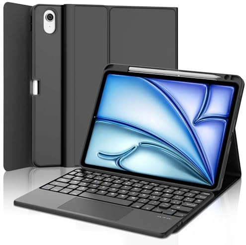 JADEMALL Tastiera con Touchpad per iPad Air 11 M2/M3/M4 2024/2025/2026