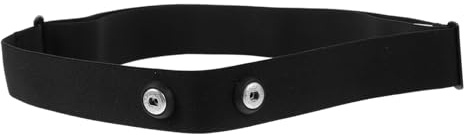 TOGEVAL Elastischer Herzfrequenz brustgurt mit Sensor Verstellbarer Pulsgurt für Sport und Fitness Weiches Flexibles Band für Präzise Pulsmessung Kompatibel als Ersatzband für