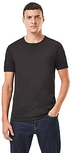 G-STAR Homme Lot De 2 T-Shirts Base, Noir (Black D07205-124-990), XXL