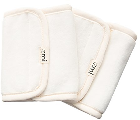 IZMI Comfort Set (1Paar Schultergurtschoner + 1 x Lätzchen) creme