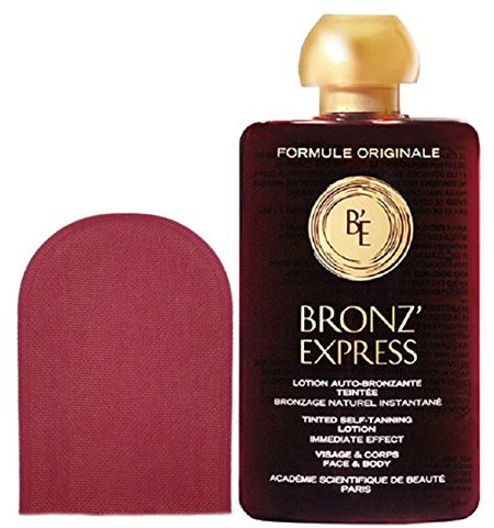Academie Bronz'Express Selbstbräuner Lotion 100ml + Applikator für Gesicht
