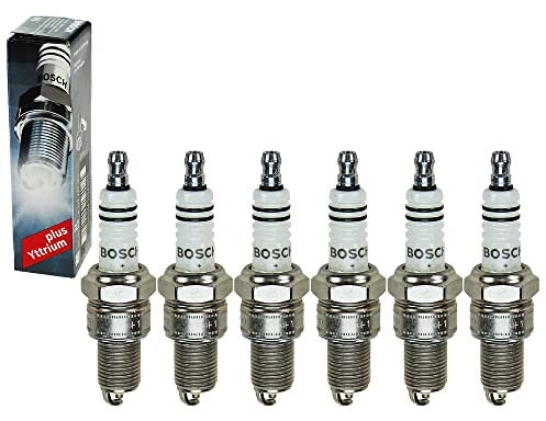 6x Original BOSCH Zündkerze Zündkerzen WR7DC+