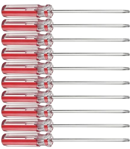 Utoolmart Destornillador triangular magnético de 2,3 mm con eje de 3 pulgadas 10 piezas