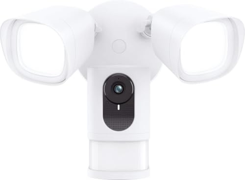 eufy Anker Security Floodlight per esterni, resistente alle intemperie, colore (giorno e notte)