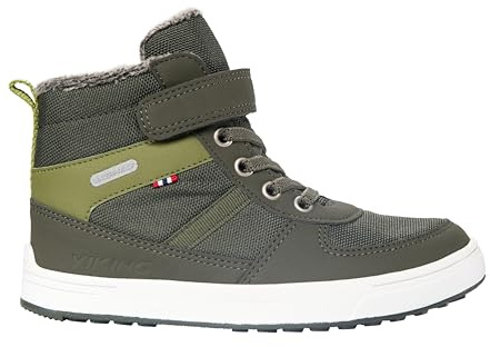 Viking Lucas Mid Warm WP 1V, Snow Boot, Black/Charcoal,
