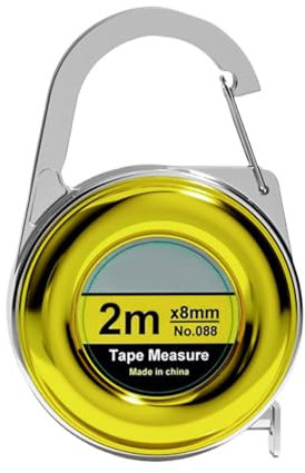 Tape Measure Body Measuring Tape - Body Tape Measure Retractable Tailor Measuring Tape - Flexible Pocket Tape Measure Clothing Measuring Tape for Sewing Body Measurement