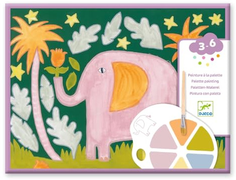 Djeco Fantasie4Kids OHG Malset 3-6 Wilde Tiere