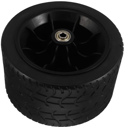 PRETYZOOM Roue de Remplacement Robuste pour Chariots Accessoires de Poussette Résistante Aux Crevaisons et Adaptable Aux Terrains Difficiles