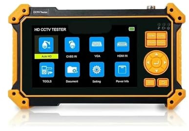 Tester per telecamere di sicurezza CCTV Tester for telecamera di sorveglianza CCTV VGA for auto, lettore multimediale da 5 pollici