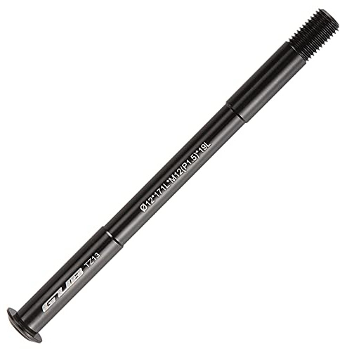 Cloimei Perno passante per posteriore per mountain bike da 12 mm, lega di alluminio premium, leggero e resistente, perno ruota per bici, per prestazioni di guida su pista, accesso (TZ13)