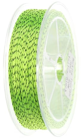 Fiskelina – Fly Fishing | Rep | Professionell flugsnöre-bakning – 20 lb polyester flätad påfyllningskoppel för flugfiskerulle låg friction tillbehör neon gul hållbar