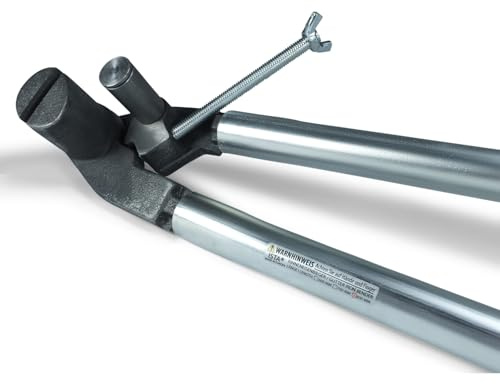 ISTA TOOLS Spengler Werkzeuge Rinneisenbieger Rinneisenbiegezange Rinneneisenbieger Rinneisen Biegezange Abbiegezange (Länge 800mm)