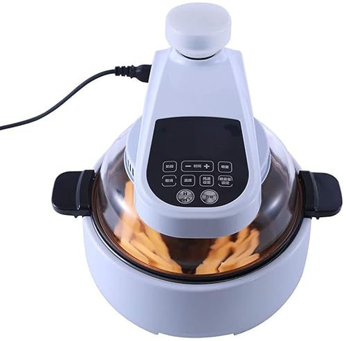 Countertop Toaster Oven， 9Qt Oil Free Air Fryer Oven Turbo Broilers Roaster Oven， Bake， Grill， Steam Broil， Roast， White， Glass Useful