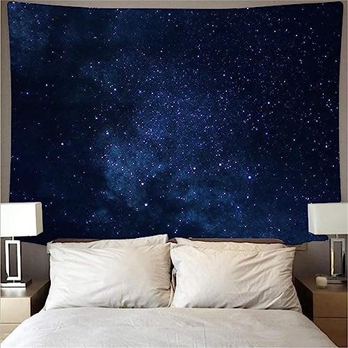MEKPAM Wandteppich Nachthimmel Weltall Sternenhimmel Hintergrund Tuch Zum Aufhängen Tuch Wandteppich Strandtuch Wandbild 200x150cm
