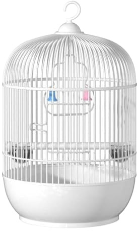 Vogelkäfig Rund Tragbar Sittich Handlauf Kleiner Vogelkäfig Gauge Buddy Vogelträger Käfig für Vögel Vogel Reise Träger Käfig für Lovebirds Conures Nymphensittiche