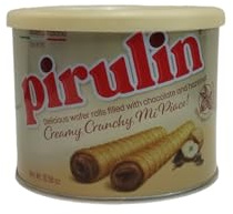 PIRULIN Barquillos Rellenos de Chocolate y Avellana, 300 G | Delicioso