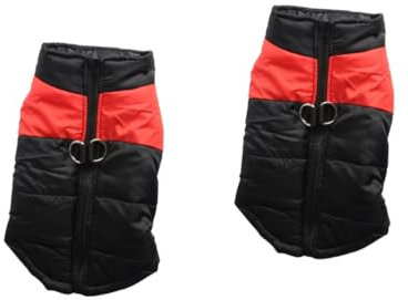 BESPORTBLE 2 STK Winterweste für Haustiere Hunde-Hoodie Haustierkleidung Pullover Westen kleine hundekleidung Welpe Winterjacken pet Supplies Haustier Herbst Winterkleidung Haustierweste