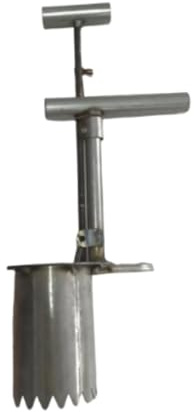 Harilla Planteuse de bulbes, creuseuse de Trous, transplanteuse, Outil de Jardinage Professionnel de qualité supérieure pour pelouse, transplanteuse de bulbes