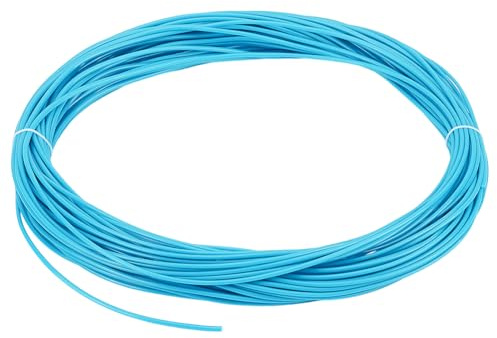 OLYCRAFT 164 Ft x 4mm Blue PE Cord for Outdoor Furniture Repair Outdoor Repair PE Cord Plastic Patio Chair String Solid Plastic Rattan Wicker Rope for DIY Furniture Knitting Garden Patio