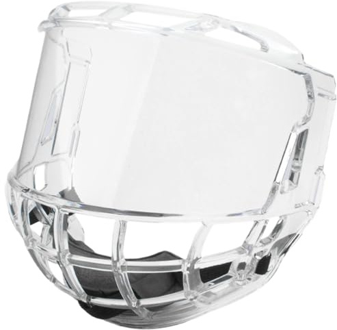 Faroby Hockey Helmet Clear Anti-Fog Full Shield Visor Anti-Scratch PC Youth Adult Sports