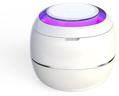 Lyra Officie Dentaclean Nettoyeur à Dentier Ultrasons, 2026 Nouveau Stérilisateur Ultrasonique Uv 42000hz, Pour Gouttières Et Dentiers, Aligneurs,Protège - Dent (Blanc)