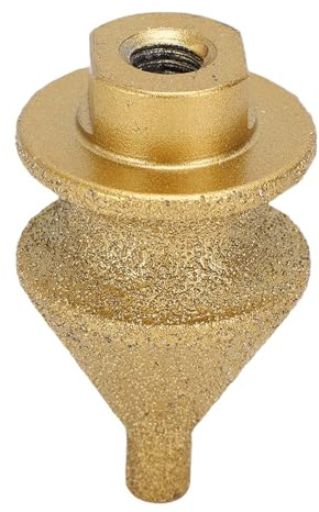 Goshyda Broca de Chaflán Escalonada, Escariador Cónico Multicapa con Durabilidad Soldada con Esmeril, Escariador de Perforación 4 en 1 para Azulejos, Piedra, Metal, Madera, Rosca M10 de 10 a 38 Mm