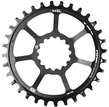 Guidering SL Direct Mount Kettenblatt – 32 Zähne – Schwarz – 10/11/12 V kompatibel