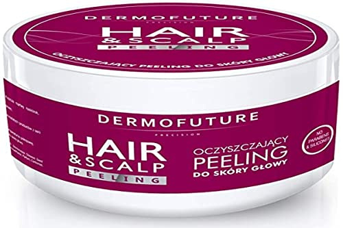 Dermofuture Purifiant Cheveux et le cuir chevelu Peeling Gommage 300 ml sans paraben