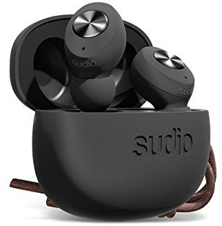 Sudio Tolv - Cuffie intrauricolari wireless bluetooth taglia unica Nero