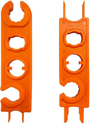 DEWIN Lot de 2 clés de connecteur pour panneau solaire, photovoltaïque - Clé à serrage rapide mâle/femelle - Clé à outil de séparation