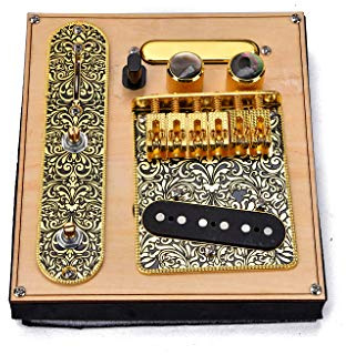 Ogdni Abschaltbrett für die gitarre 3, elektrische gitarrenpulsenträger 6 saiten für ein Telecaster aus der gitarre, um die gold-suite zu ersetzen.
