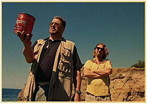 Poster The Big Lebowski Vintage-Filmplakat, Wandkunst, Bilder, Leinwand, Malerei, Poster Und Drucke, Heimdekoration 50X70Cm Kein Rahmen